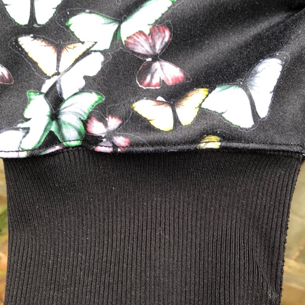 ALO Yoga Black Gypset Goddess Butterfly Leggings: Size Small - Picture 10 of 16